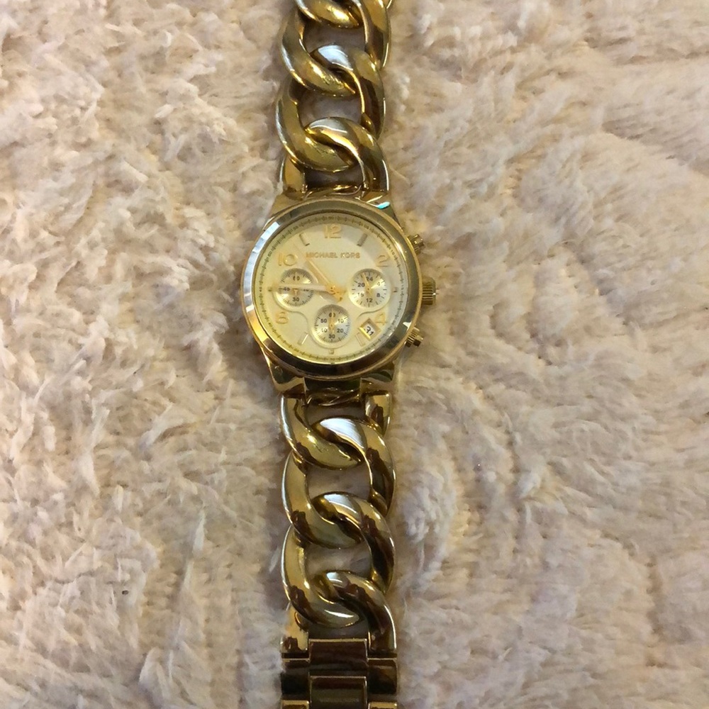 Gold Link Michael Kors Watch
